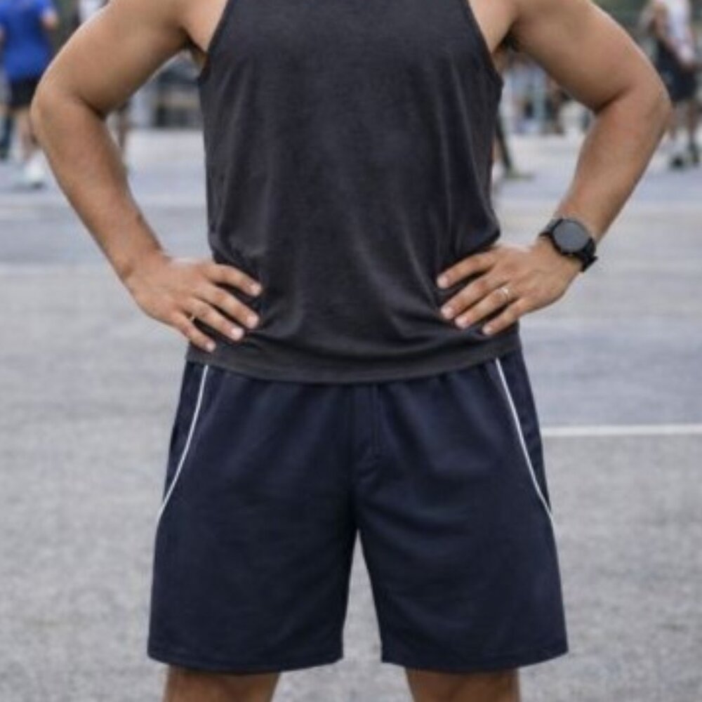 Game Time Active Rapid Dry Tech Black Shorts Med 32-35 waist NWT